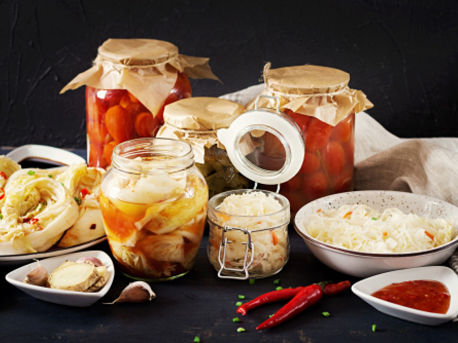 Fermentierte Lebensmittel & Darmgesundheit